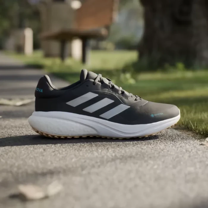 adidas Supernova 3 GTX core black/crystal white/lucid cyan (Herren)