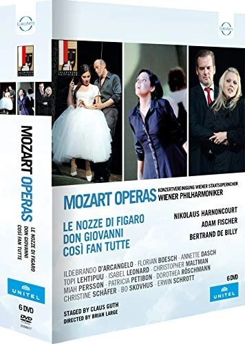 Wolfgang Amadeus Mozart - Le Nozze/Don Giovanni/Cosi fan tutte (DVD)