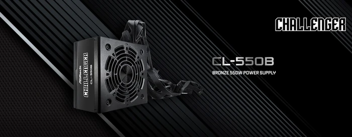 ASRock Challenger Bronze CL-550B 550W, ATX 2.52