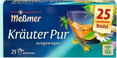 Meßmer Kräutertee " Kräuter Pur" 25 Stück