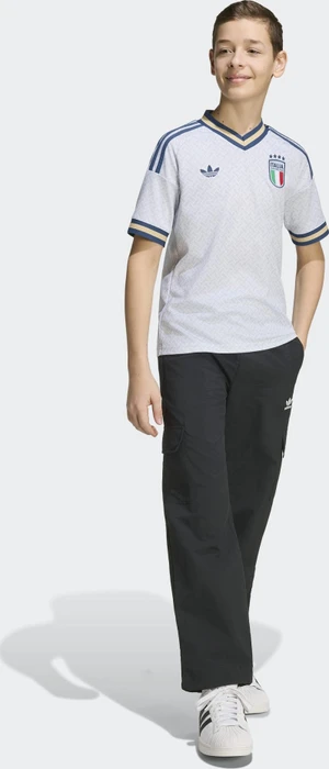 adidas Italien 2026 Auswärtstrikot kurzarm aeroblue (Junior)