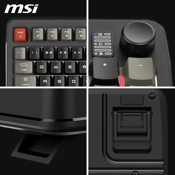 MSI FORGE GK110, LEDs RGB, USB, US