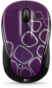 Logitech M325 Wireless Mouse Purple Pebbles, USB