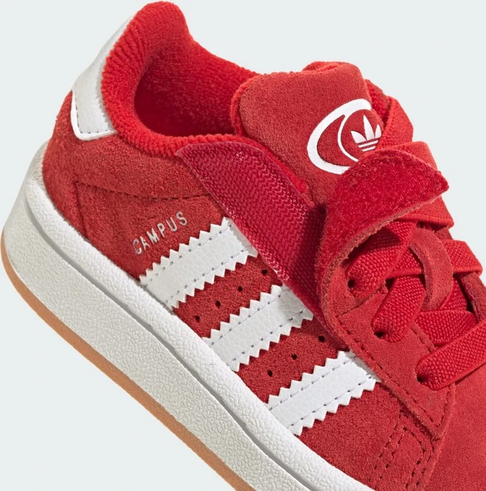 adidas Campus 00s Comfort Closure Elastic Lace better scarlet/cloud white (Junior)