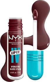 NYX Lip I.V. Hydrating Gloss Stain mauve n' moist!, 5ml