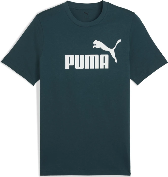Puma Essentials 2 Colour No. 1 Logo T-Shirt kurzarm green terrain (Herren)