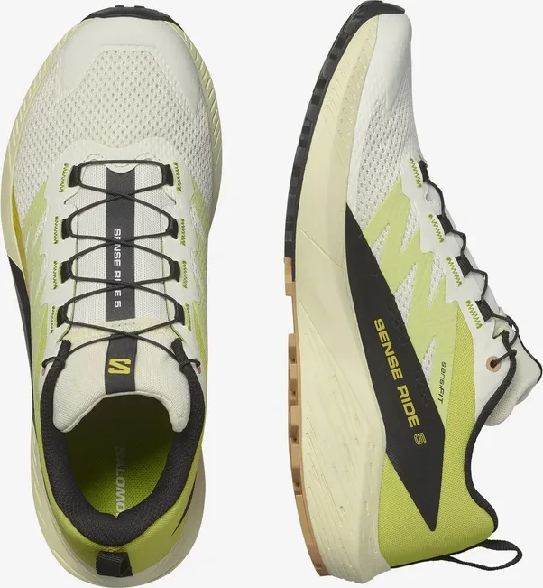 Salomon Sense Ride 5 vanilla ice/sulphur spring/black (Herren)