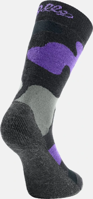 Odlo Adventurer Merino Warm Skisocken black/afterparty (Junior)