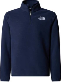 The North Face Glacier 1/4 Zip Fleece Pullover summit navy (Junior)