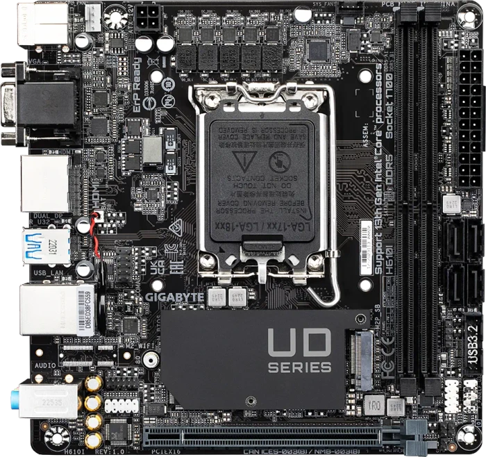 GIGABYTE H610I (Intel 1700)