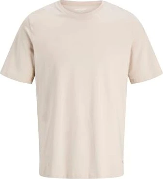 Jack & Jones Basic Organic Cotton T-Shirt kurzarm moonbeam (Herren)