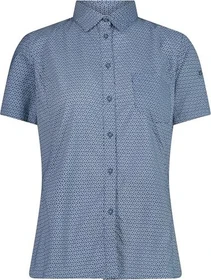 CMP Floral Hemd kurzarm blau (Damen)