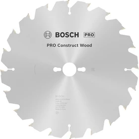 Bosch Professional PRO Construct Wood Kreissägeblatt 20Z, 300x2.2x30mm, 1 Stück