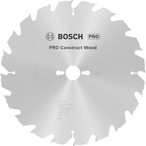 Bosch Professional PRO Construct Wood Kreissägeblatt 20Z, 300x2.2x30mm, 1 Stück