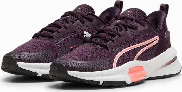 Puma PWRFrame TR 3 midnight plum/vapor gray/sunset glow (Damen)