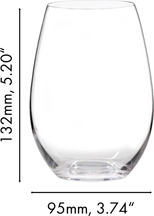 Riedel The O Wine Tumbler Syrah/Shirazglas, 2 Stück