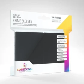 Gamegenic Prime Sleeves schwarz, 100 Stück
