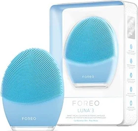 Foreo Luna 3 Gesichtsreinigungsbürste Combination Skin blau