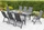 Merxx Taviano Gartenmöbel-Set grau, 9-tlg. (50260-207)