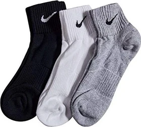 Nike Cotton Cushion Quarter Socken multi, 3 Paare