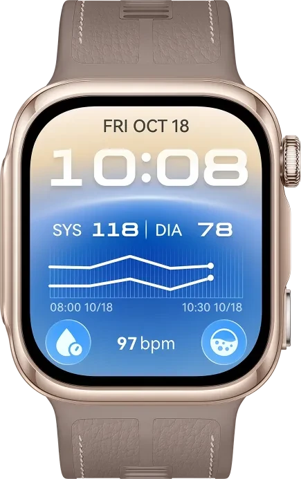 Huawei Watch D3 mokka-gold