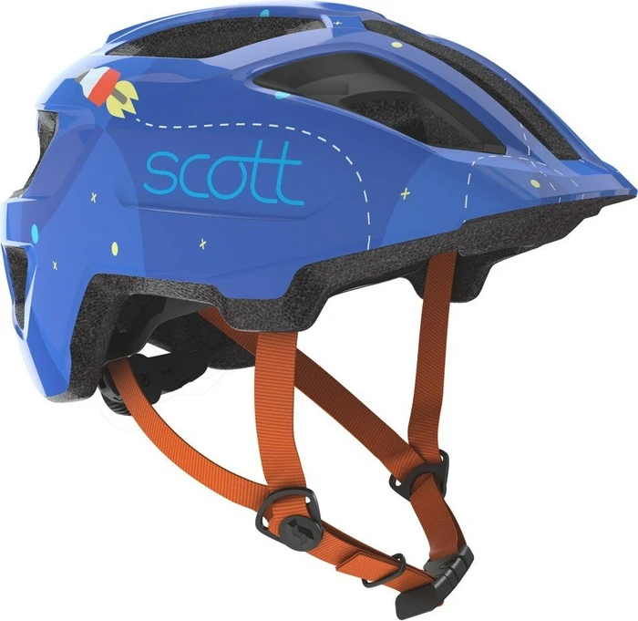 Scott Spunto Kid Kinderhelm blue/orange
