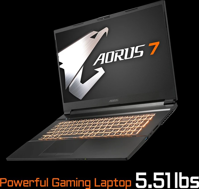 GIGABYTE AORUS 7, Core i7-10750H, 16GB RAM, 512GB SSD, 1TB HDD, GeForce GTX 1660 Ti, UK