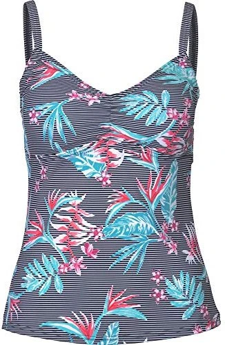 Firefly Mea II Tankini-Oberteil flower/stripes (Damen)