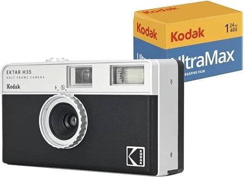Kodak Ektar H35 Halbformat-Filmkamera schwarz