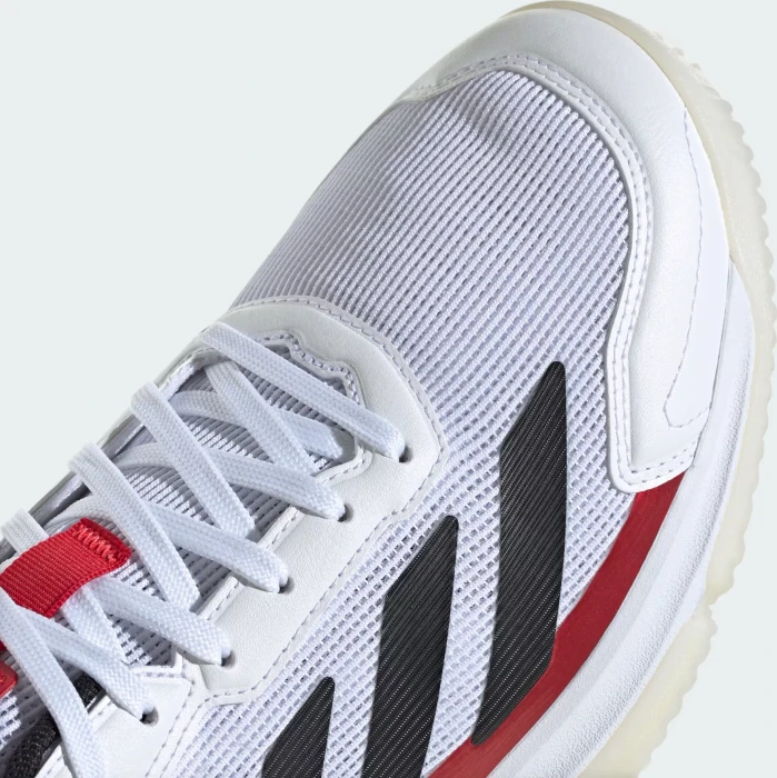 adidas Courtquick Padel cloud white/core black/lucid red (Herren)