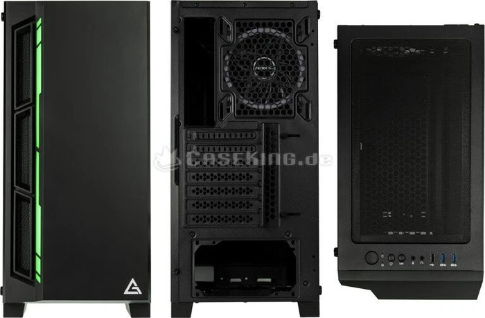 Antec NX400, Glasfenster