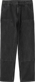 Carhartt Double Knee Jeans black/stone washed (Herren)
