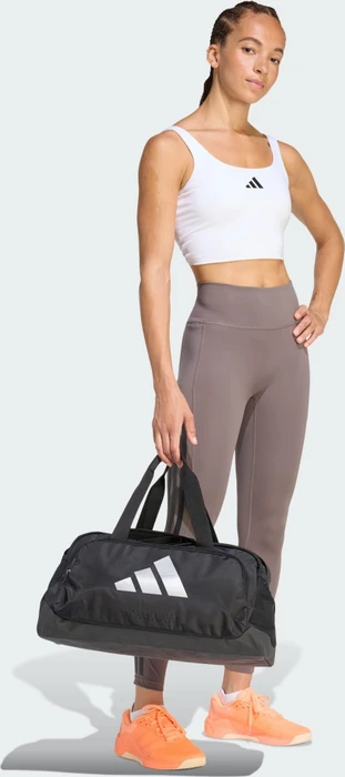 adidas Optime Workout 3-Streifen Tights Hose 7/8 charcoal (Damen)