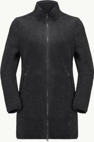 Jack Wolfskin High Curl Funktionsmantel schwarz (Damen)