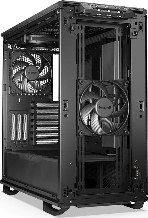 be quiet! Dark Base 701 Black, Glasfenster