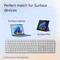 Microsoft Surface Keyboard 2nd Edition, silber/grau, mit Copilot-Taste, Bluetooth, ES Vorschaubild