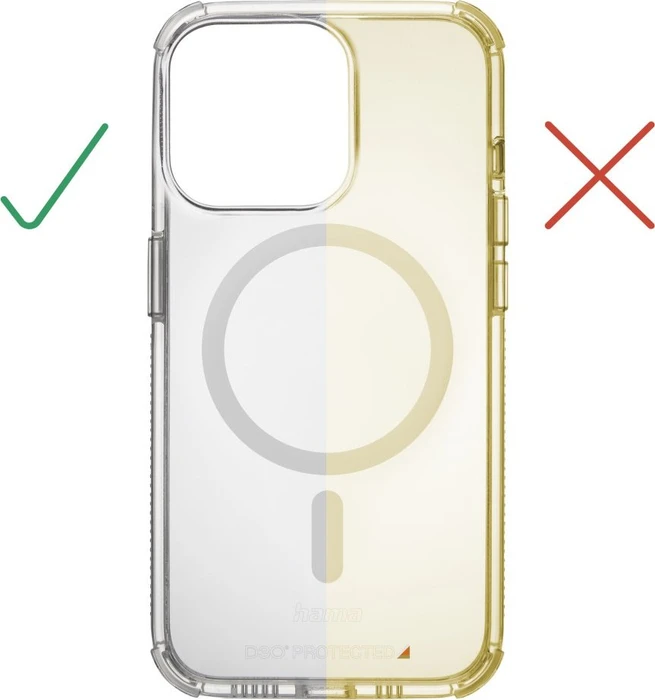Hama Handyhülle MagCase Extreme Protect für Apple iPhone 15 Pro Max transparent