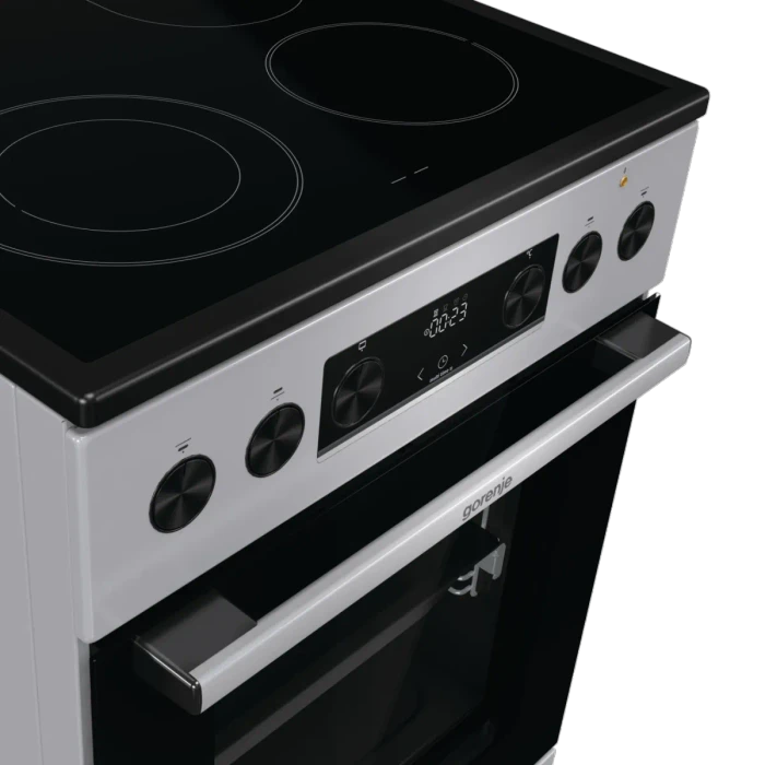 Gorenje GECS5C70SPAOT Elektroherd mit Glaskeramik-Kochfeld