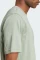 adidas Trefoil Essentials T-Shirt kurzarm silver green (Herren) Vorschaubild