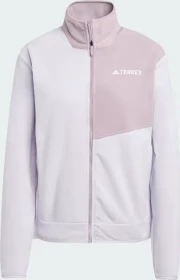 adidas Terrex Multi Fleece Jacke silver dawn/preloved fig (Damen)