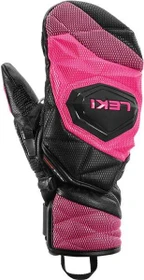 Leki WCR Venom 3D Mitt Skihandschuhe black/pink (Junior)