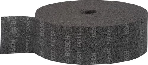 Bosch Professional EXPERT N880 Vlies Gewebeschleifblatt Sparrolle, 115mm x 10m, 1 Stück