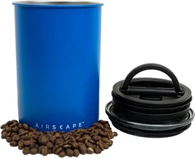 Airscape Kaffeedose mittel Aufbewahrungsbehälter blau matt