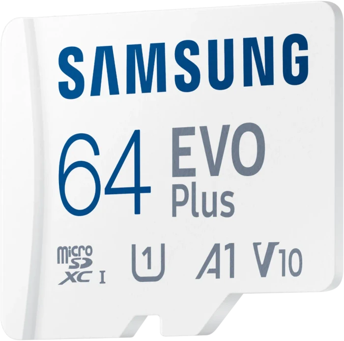 Samsung EVO Plus 2024 R160 64GB Kit, UHS-I U1, A1, Class 10