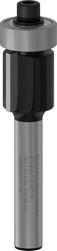 Bosch Professional Standard for Wood Bündigfräser, (D)12.7x12.7x56mm, 1 Stück