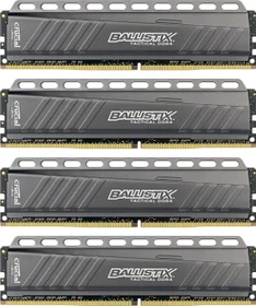 Crucial Ballistix Tactical UDIMM 64GB Kit, DDR4-3000, CL15-16-16, 2RX8