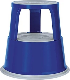 Wedo Step Rollhocker Metall, blau