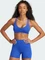 adidas Aeroimpact Luxe Training Light-Support Sport-BH semi lucid blue (Damen) Vorschaubild