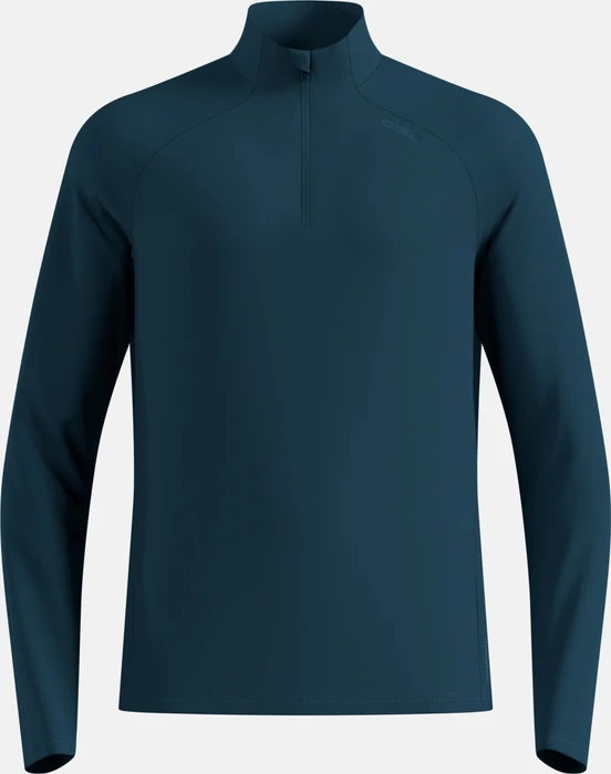 Odlo Essentials Ceramiwarm Midlayer Half Zip Laufshirt langarm (Herren)