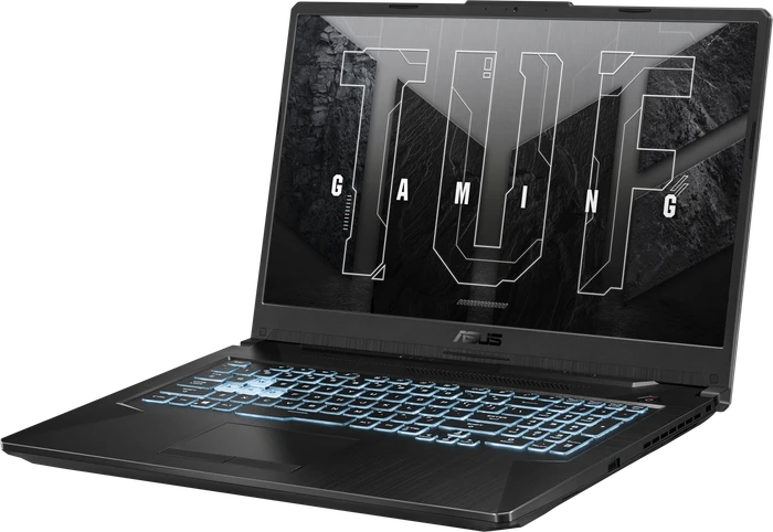 ASUS TUF Gaming A17 FA706QM, Graphite Black, Ryzen 7 5800H, 16GB RAM, 512GB SSD, GeForce RTX 3060, DE